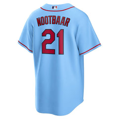 Lars Nootbaar St. Louis Cardinals Alternate Replica Jersey - Light Blue