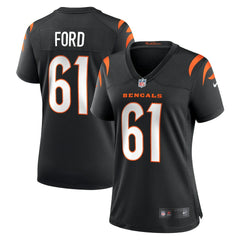 Cody Ford Cincinnati Bengals Women's Game Jersey - Black