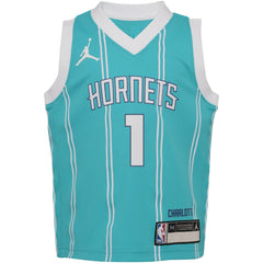LaMelo Ball Charlotte Hornets Jordan Brand Preschool Swingman Player Jersey - Icon Edition - Teal outlet