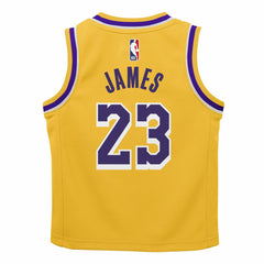 LeBron James Los Angeles Lakers Preschool Dri-FIT Swingman Player Jersey - Icon Edition - Gold