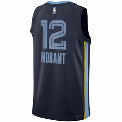 Ja Morant Memphis Grizzlies Youth Swingman Jersey - Icon Edition - Navy