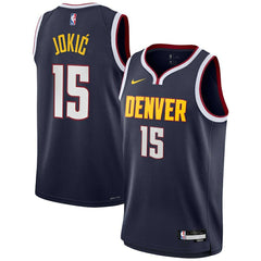 Nikola Jokic Denver Nuggets Youth Swingman Jersey sale - Icon Editi- Navy