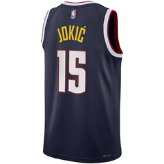 Nikola Jokic Denver Nuggets Youth Swingman Jersey sale - Icon Editi- Navy