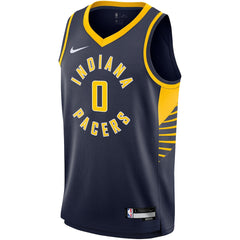 Tyrese Haliburton Indiana Pacers Youth Swingman Jersey - Icon Edition - Navy