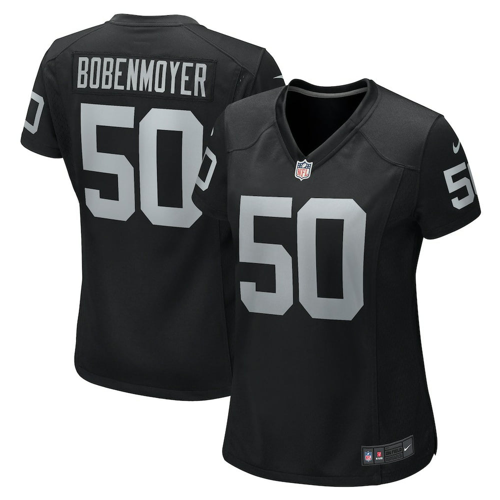 Jacob Bobenmoyer Las Vegas Raiders Women's Game Player Jersey - Black