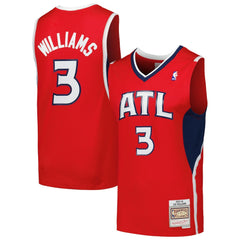 Lou Williams Atlanta Hawks 2013/14 Hardwood Classics Swingman Jersey - Red