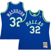 Jamal Mashburn Dallas Mavericks 1993/94 Hardwood Classics Swingman Jersey sale - Blue