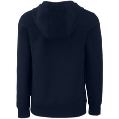 Milwaukee Brewers Cutter & Buck Roam Eco Half-Zip Recycled Pullover Hoodie Navy