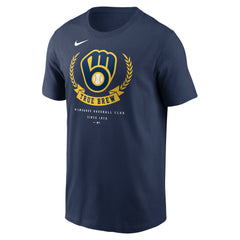 Milwaukee Brewers True Brew Hometown T-Shirt Navy | Nike