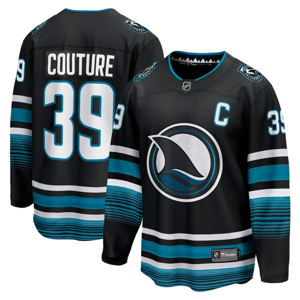 Logan Couture San Jose Sharks Fanatics Breakaway Jersey Black