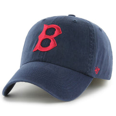 Boston Red Sox Cooperstown Collection Franchise Fitted Hat Navy | 47 brand
