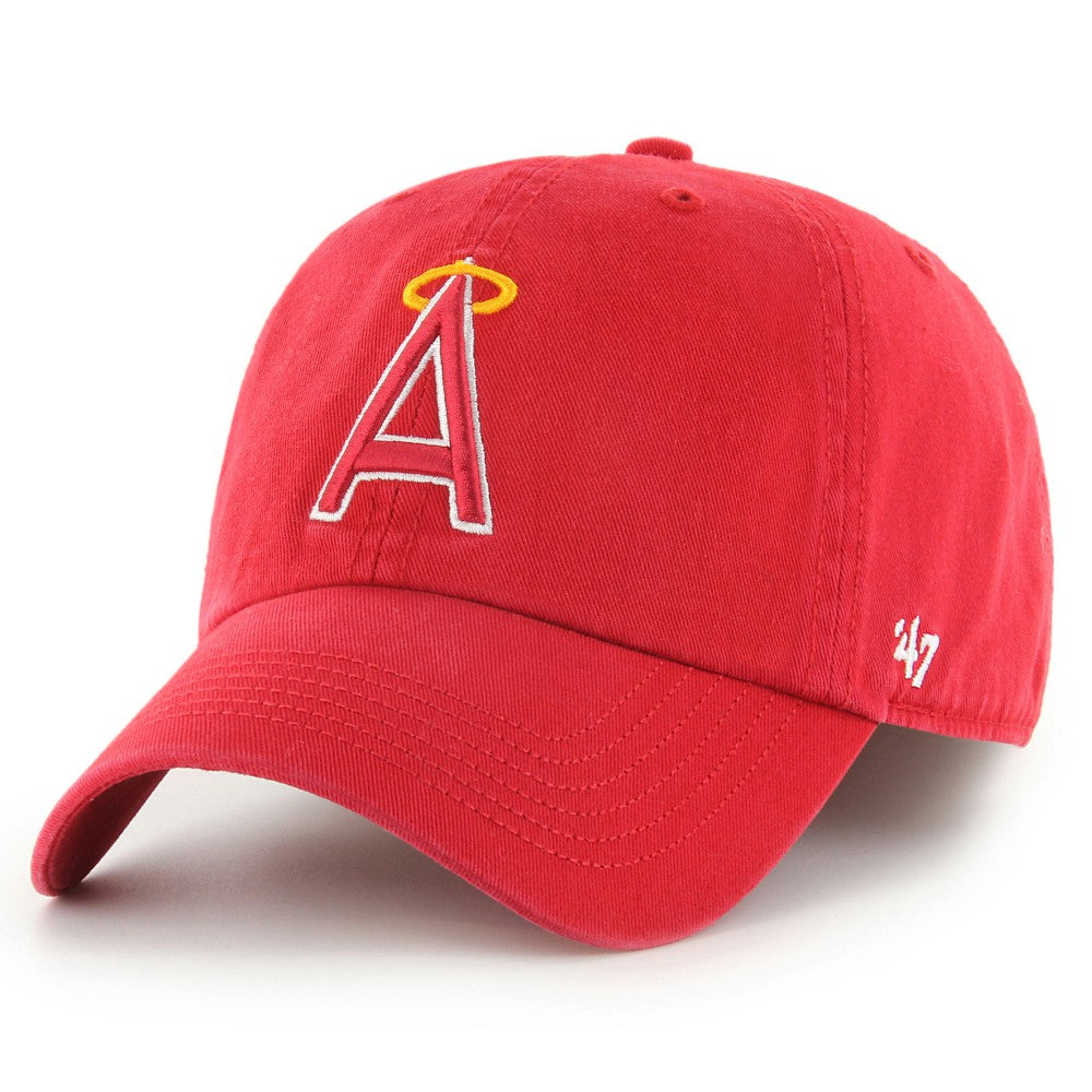 Los Angeles Angels Cooperstown Collection Franchise Fitted Hat Red | 47 brand