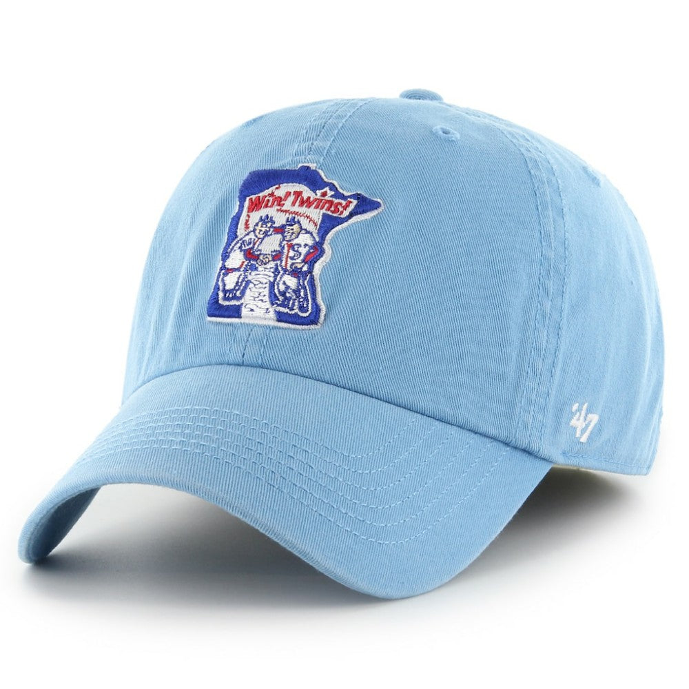 Minnesota Twins Cooperstown Collection Franchise Fitted Hat Light Blue | 47 brand
