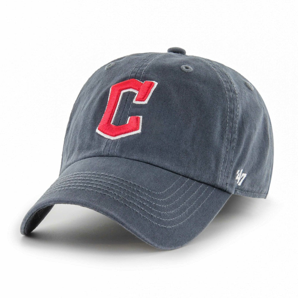 Cleveland Guardians Franchise Logo Fitted Hat Navy | 47 brand
