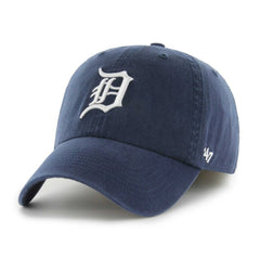 Detroit Tigers Franchise Logo Fitted Hat Navy | 47 brand