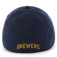 Milwaukee Brewers Franchise Logo Fitted Hat Navy | 47 brand