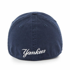 New York Yankees Franchise Logo Fitted Hat Navy | 47 brand