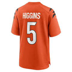 Tee Higgins Cincinnati Bengals Alternate Game Jersey - Orange