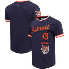 Detroit Tigers Pro Standard Cooperstown Collection Retro Classic T-Shirt Navy