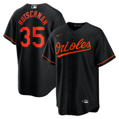 Adley Rutschman Baltimore Orioles Alternate Replica Player Jersey Black | Nike