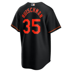 Adley Rutschman Baltimore Orioles Alternate Replica Player Jersey - Black