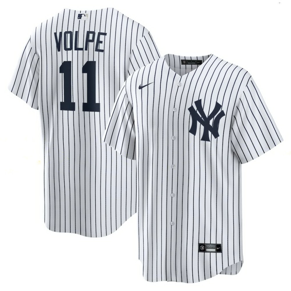 Anthony Volpe New York Yankees Home Replica Player Jersey - White