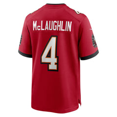 Chase McLaughlin Tampa Bay Buccaneers Game Player Jersey - Red