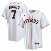 Craig Biggio Houston Astros Home Retired Player Replica Jersey - White