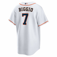 Craig Biggio Houston Astros Home Retired Player Replica Jersey - White
