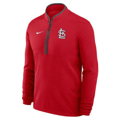 St. Louis Cardinals Dri-FIT Victory Half-Zip Pullover Red | Nike