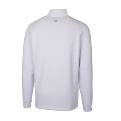 Philadelphia Phillies Cutter & Buck Traverse Stretch Quarter-Zip Pullover Top White