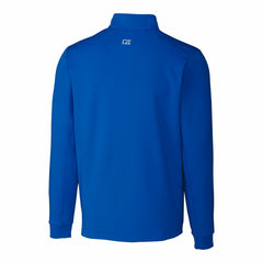 New York Mets Cutter & Buck Traverse Stretch Quarter-Zip Pullover Top Royal