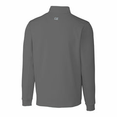 New York Mets Cutter & Buck Traverse Stretch Quarter-Zip Pullover Top Gray