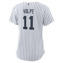 Anthony Volpe New York Yankees Women's Home Replica Player Jersey - White