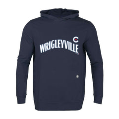 Chicago Cubs Levelwear City Connect Relay Core Logo Pullover Hoodie Navy