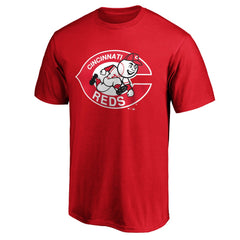 Cincinnati Reds Cooperstown Collection Forbes T-Shirt Red