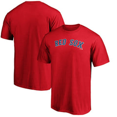 Boston Red Sox Official Team Wordmark T-Shirt Red