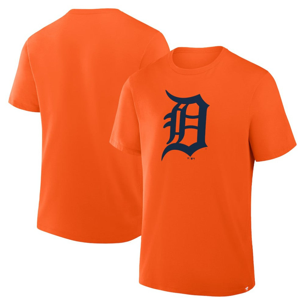 Detroit Tigers Primary Logo Legacy T-Shirt Orange