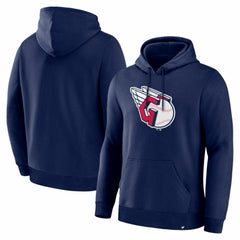 Cleveland Guardians Primary Logo Legacy Hoodie Navy
