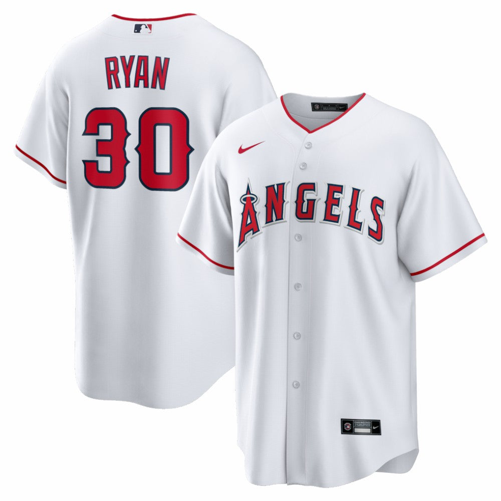 Nolan Ryan Los Angeles Angels Home Retired Player Replica Jersey - White
