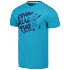 Seattle Mariners Homage Grand Salami Time Hyper Local Tri-Blend T-Shirt Teal