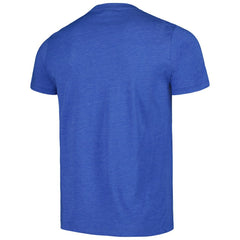 Chicago Cubs Homage Doodle Collection The Friendly Confines Tri-Blend T-Shirt Royal