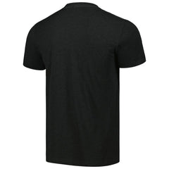 Miami Marlins Homage Doodle Collection Let's Go Fish Tri-Blend T-Shirt Black