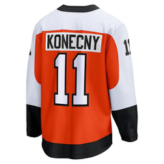 Travis Konecny Philadelphia Flyers Fanatics Home Breakaway Jersey Orange