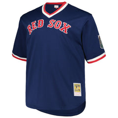 Pedro Martinez Boston Red Sox 1999 Cooperstown Collection Mesh Pullover Jersey Navy | Mitchell & Ness