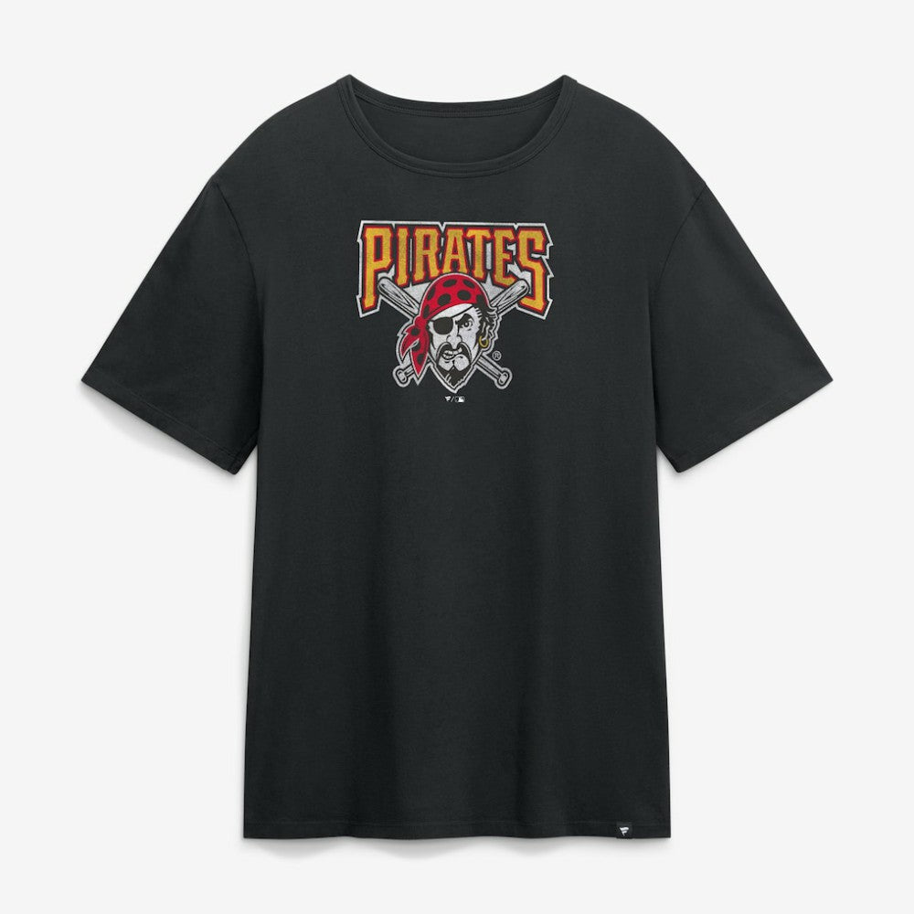 Pittsburgh Pirates Vintage Logo Legacy T-Shirt Black