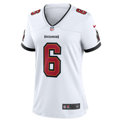 Baker Mayfield Tampa Bay Buccaneers Women's Away Game Jersey - White