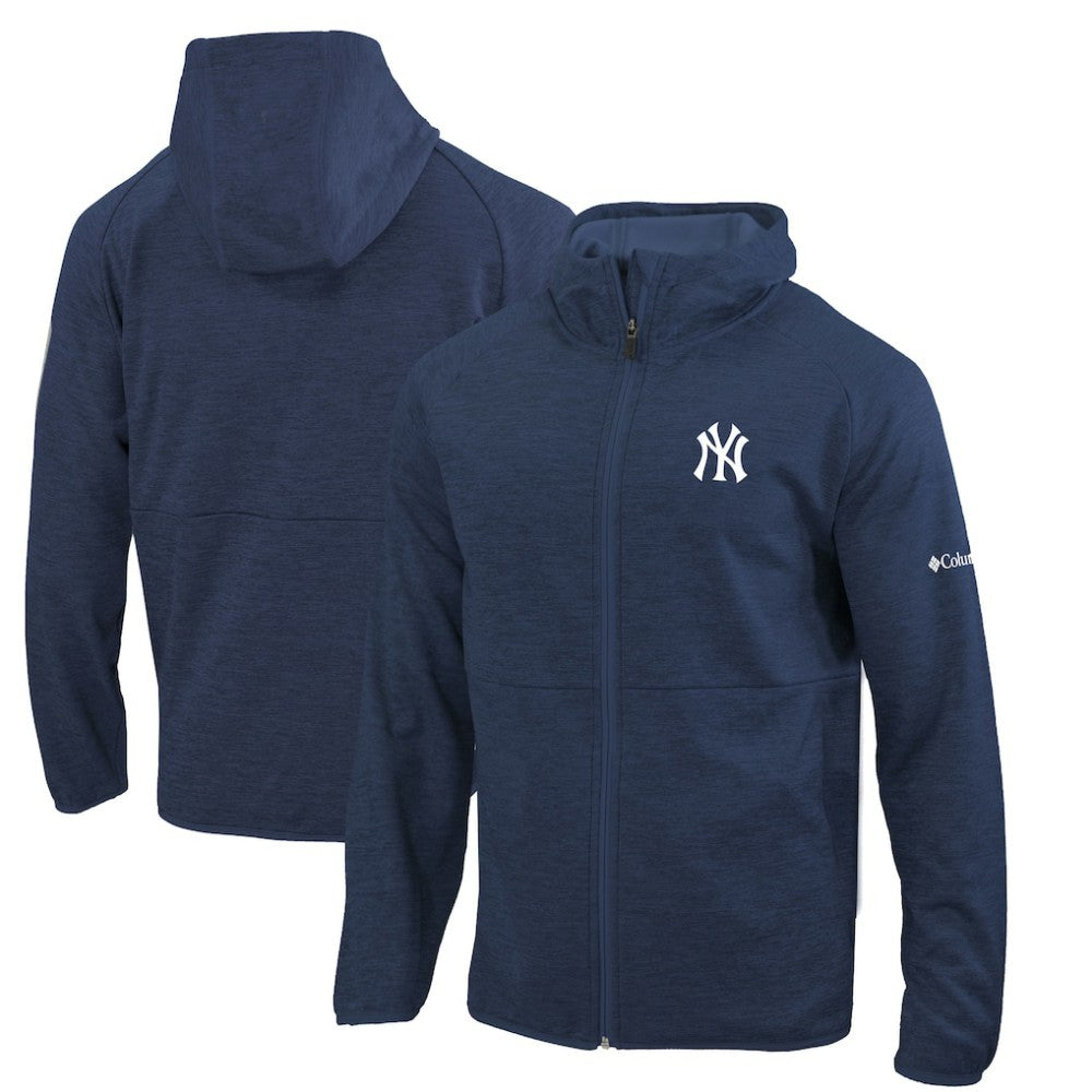 New York Yankees Omni-Wick It's Time Full-Zip Jacket Navy | Columbia
