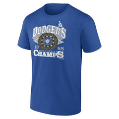 Los Angeles Dodgers 1988 World Series Champions T-Shirt Royal