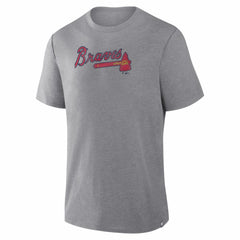 Atlanta Braves Play Tribute Tri-Blend T-Shirt Heather Gray
